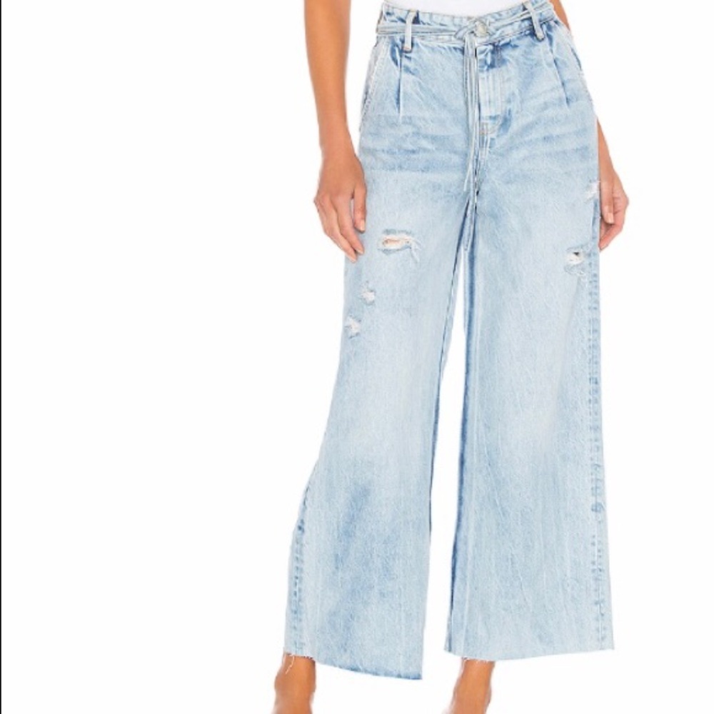 Free People Kinsey Wide Leg Jeans